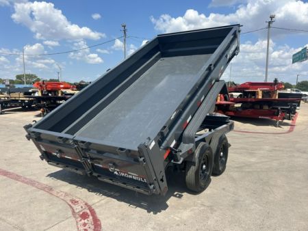 New 2027 Iron Bull DWB 7X14X2 Dump Trailer