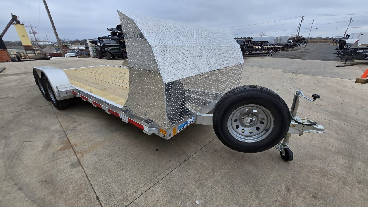 New 2025 ALCOM COCH8X18-W-2.0 Car Hauler
