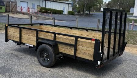 New 2027 Sure-Trac 6x12 3 Board 3.5k Utility Trailer