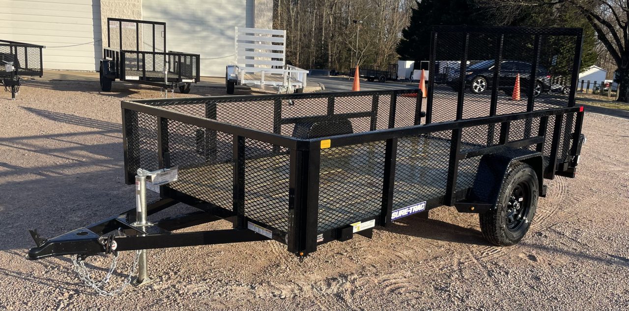 New 2027 Sure-Trac 6x12 3.5k Mesh Utility Trailer