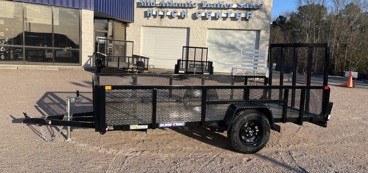 New 2027 Sure-Trac 6x12 3.5k Mesh Utility Trailer