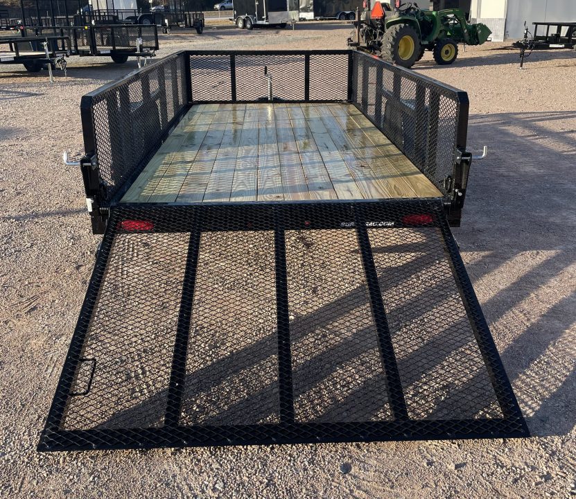 New 2027 Sure-Trac 6x12 3.5k Mesh Utility Trailer