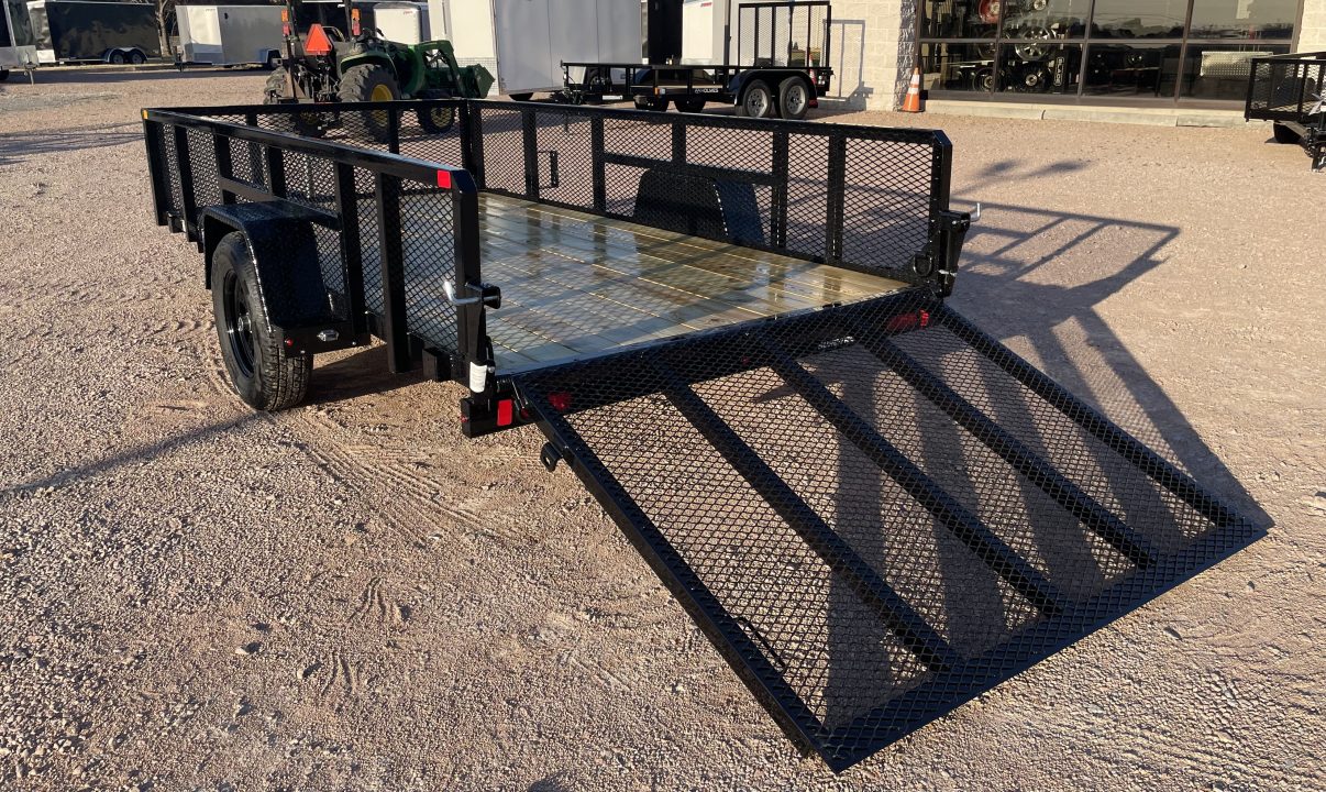 New 2027 Sure-Trac 6x12 3.5k Mesh Utility Trailer