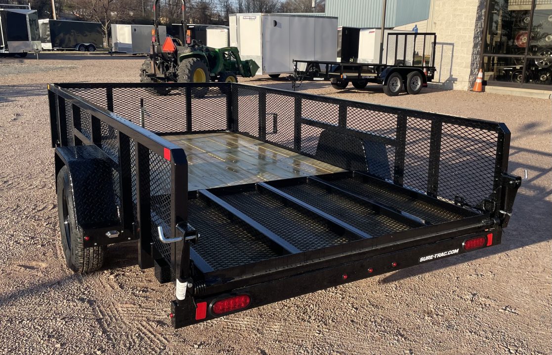New 2027 Sure-Trac 6x12 3.5k Mesh Utility Trailer