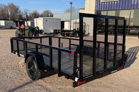 New 2027 Sure-Trac 6x12 3.5k Mesh Utility Trailer