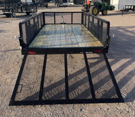 New 2027 Sure-Trac 6x12 3.5k Mesh Utility Trailer