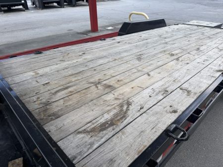 Used 2025 Big Tex 14et Equipment Trailer MEGA RAMPS 12K JACK (USED)