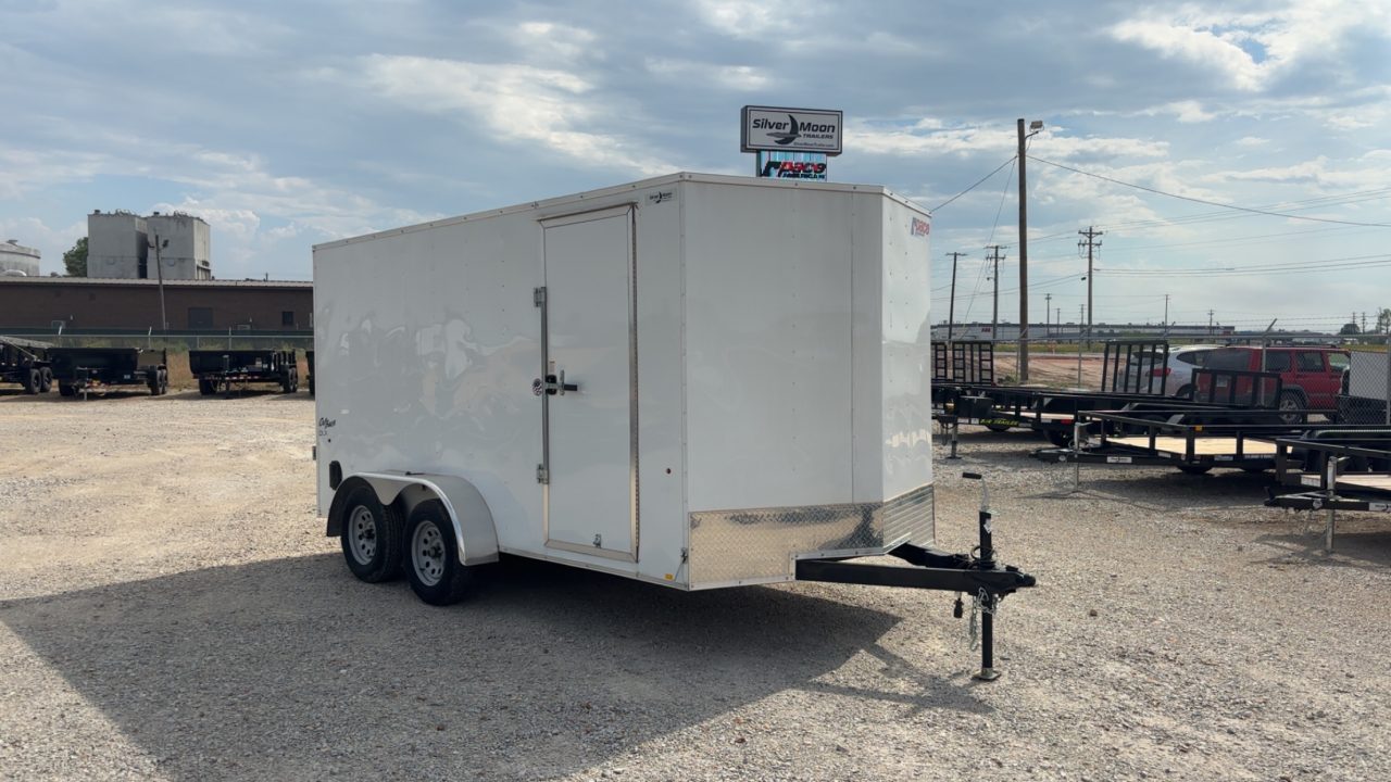 New Pace American Outback DLX 7x14 Enclosed Cargo Trailer (7K)