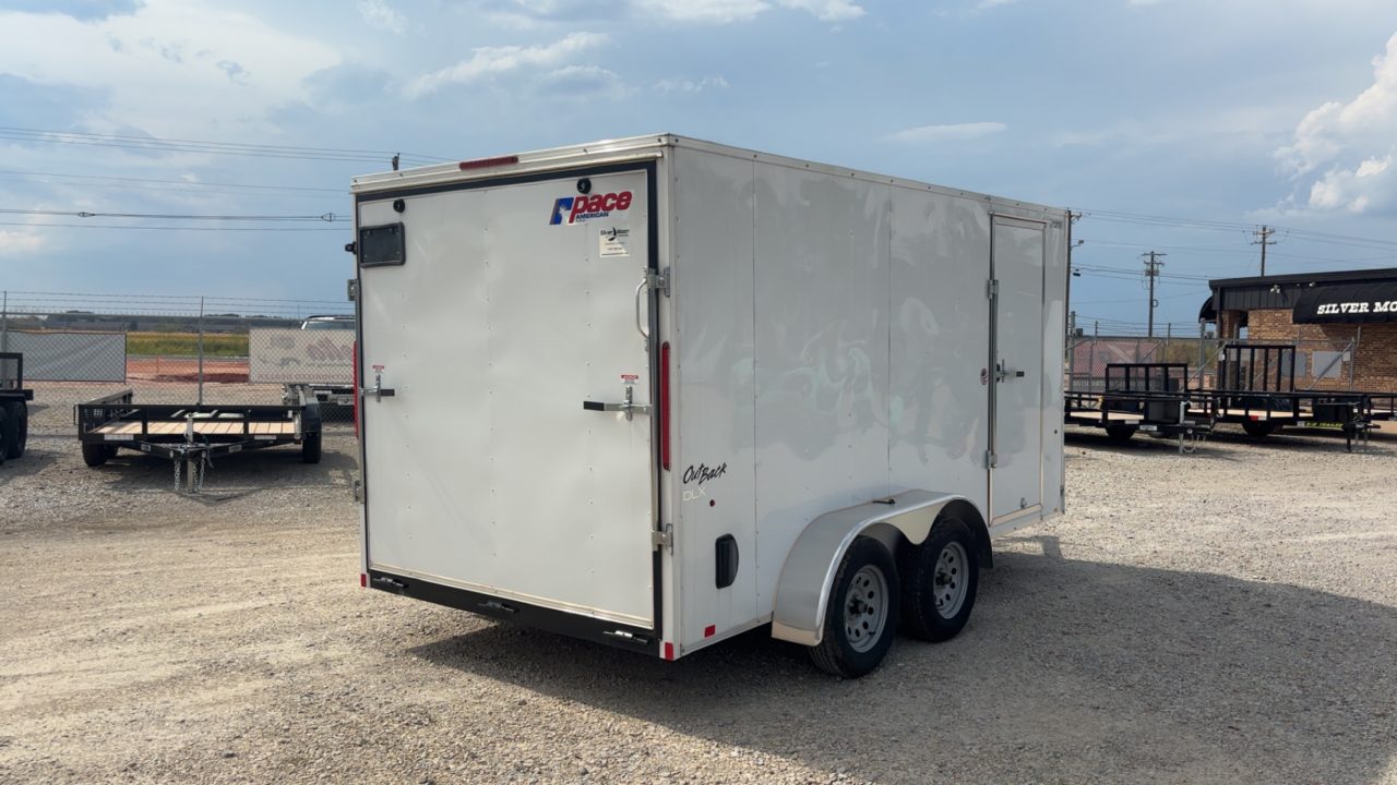 New Pace American Outback DLX 7x14 Enclosed Cargo Trailer (7K)