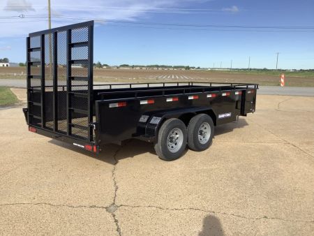 New 2025 Sure-Trac 82x16 Steel High Side Utility Trailer (9.9K) Utility Trailer
