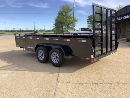 New 2025 Sure-Trac 82x16 Steel High Side Utility Trailer (9.9K) Utility Trailer