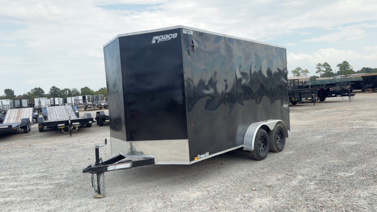 New Pace American Outback DLX 7x14x7 Enclosed Cargo Trailer