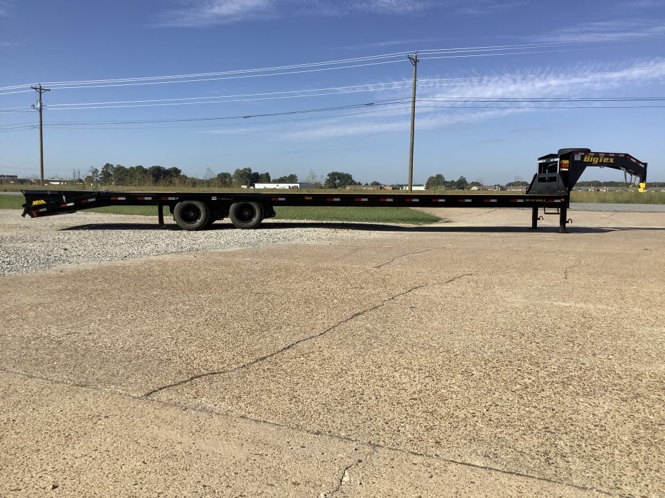 New Big Tex 25GN 35+5 Mega Ramp Tandem Dual Gooseneck Trailer (25.9K)