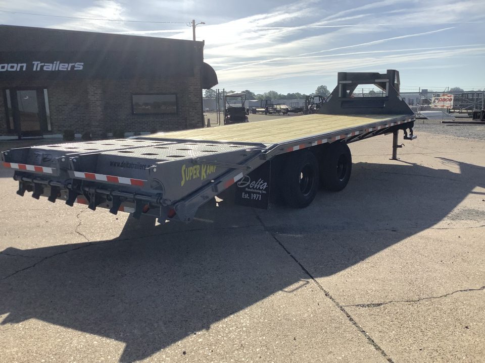 New Delta 210GN 102x20+5 Gooseneck Equipment Trailer (23.4K)