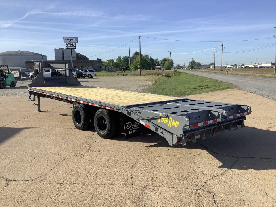 New Delta 210GN 102x20+5 Gooseneck Equipment Trailer (23.4K)