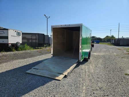 New 2026 Maximum Cargo Trailers 7x16 TA, 7' interior height , 3.5k axles, .080 polycore Cargo / Enclosed Trailer