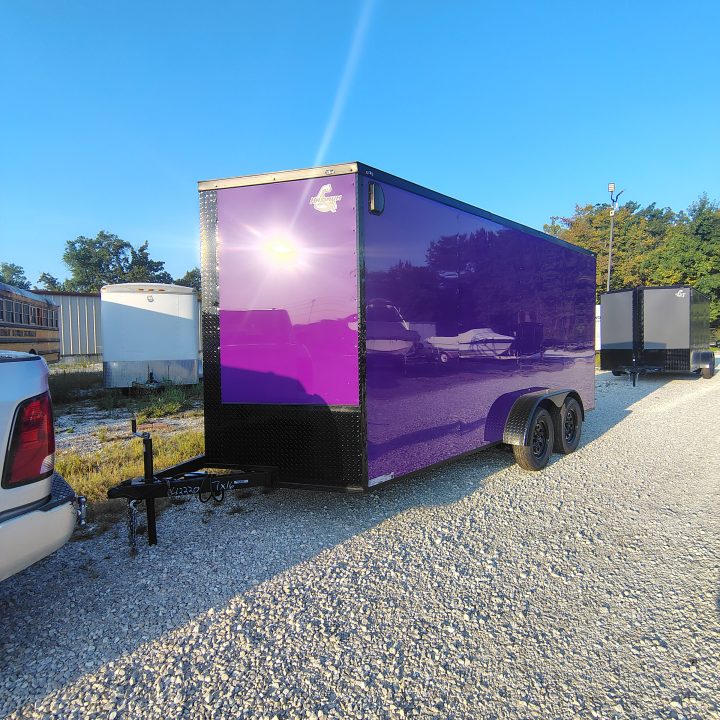 New 2027 Maximum Cargo Trailers 7x16 TA, 7' interior height , 3.5k axles, .080 polycore Cargo / Enclosed Trailer