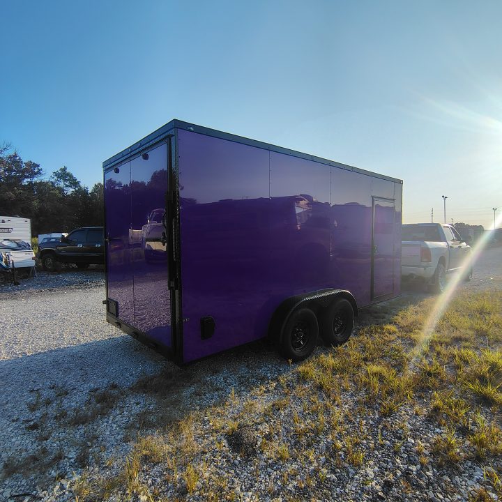 New 2027 Maximum Cargo Trailers 7x16 TA, 7' interior height , 3.5k axles, .080 polycore Cargo / Enclosed Trailer