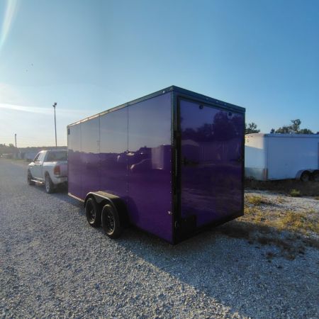 New 2027 Maximum Cargo Trailers 7x16 TA, 7' interior height , 3.5k axles, .080 polycore Cargo / Enclosed Trailer
