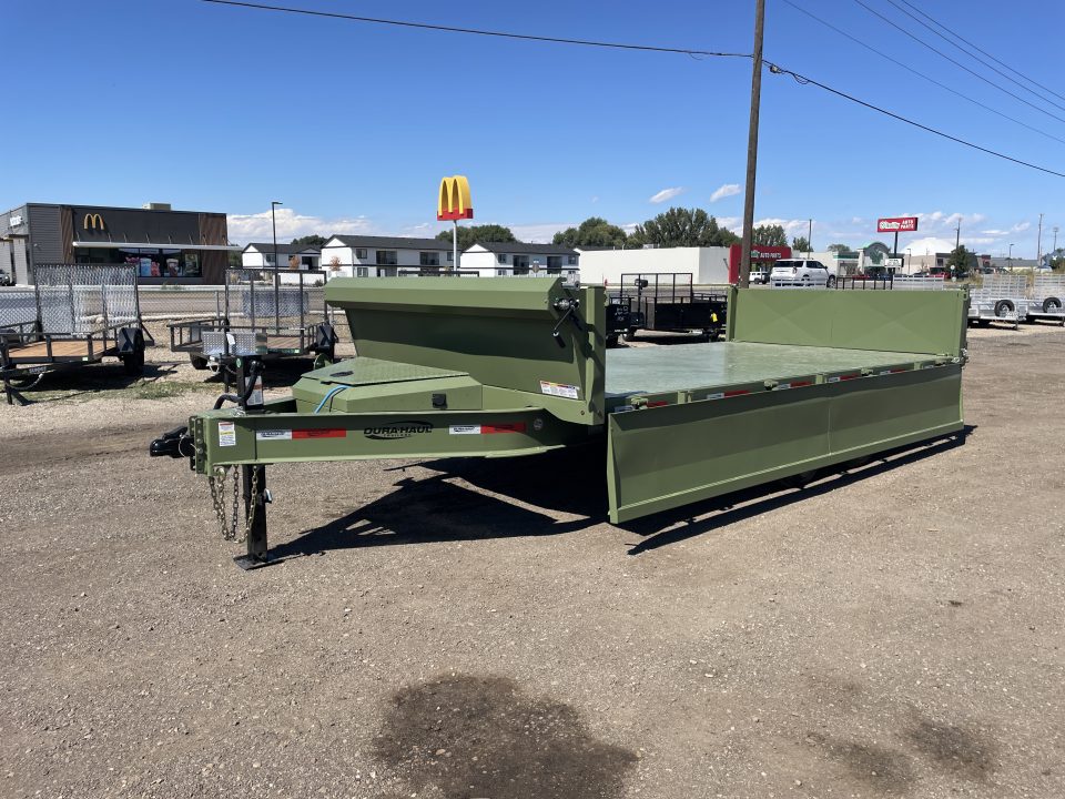 New 2026 Dura Haul 8x16 16k Deck Over Dump Trailer