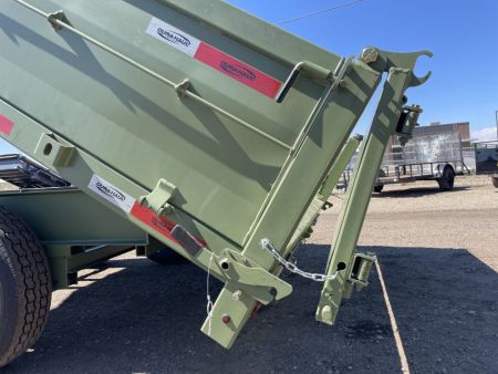 New 2026 Dura Haul 8x16 16k Deck Over Dump Trailer