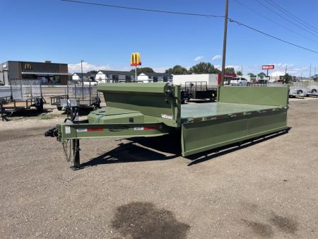New 2026 Dura Haul 8x16 16k Deck Over Dump Trailer