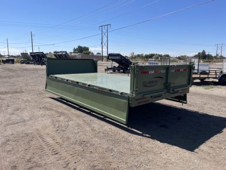 New 2026 Dura Haul 8x16 16k Deck Over Dump Trailer