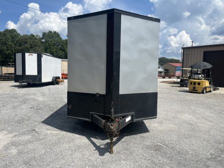 Used USED 2021 ROCK SOLID 7X16 ENCLOSED TRAILER ($468 DOWN ON RTO CONTRACT)