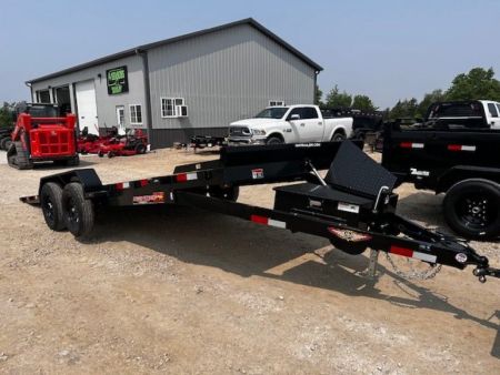 New 2027 H&H Trailers 82"X20' EX 7K SPEEDLOADER POWER TILT Car / Racing Trailer