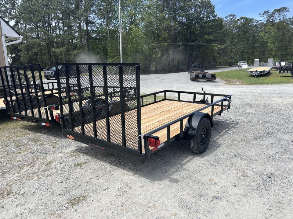 New 2027 Down 2 Earth Trailers 6.5x12 Angle Utility Trailer