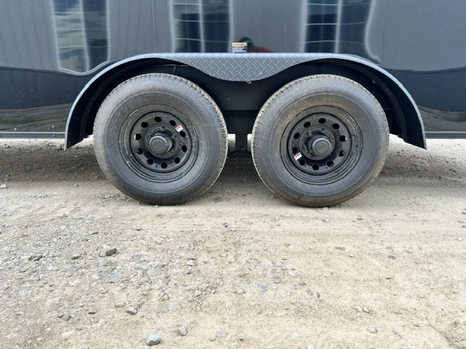 New 2027 Discovery Trailers 7x16 Blackout Package .080 exterior skins 84" 9.9K GVWR Cargo / Enclosed Trailer