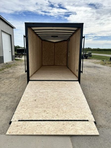 New 2027 Discovery Trailers 7x16 Blackout Package .080 exterior skins 84" 9.9K GVWR Cargo / Enclosed Trailer