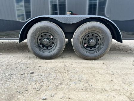 New 2027 Discovery Trailers 7x16 Blackout Package .080 exterior skins 84" 9.9K GVWR Cargo / Enclosed Trailer