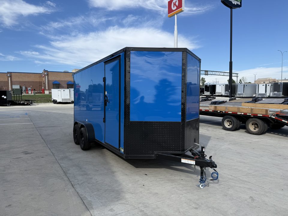 New 2027 Sawyer Trailers 716 TALL blackout Cargo / Enclosed Trailer