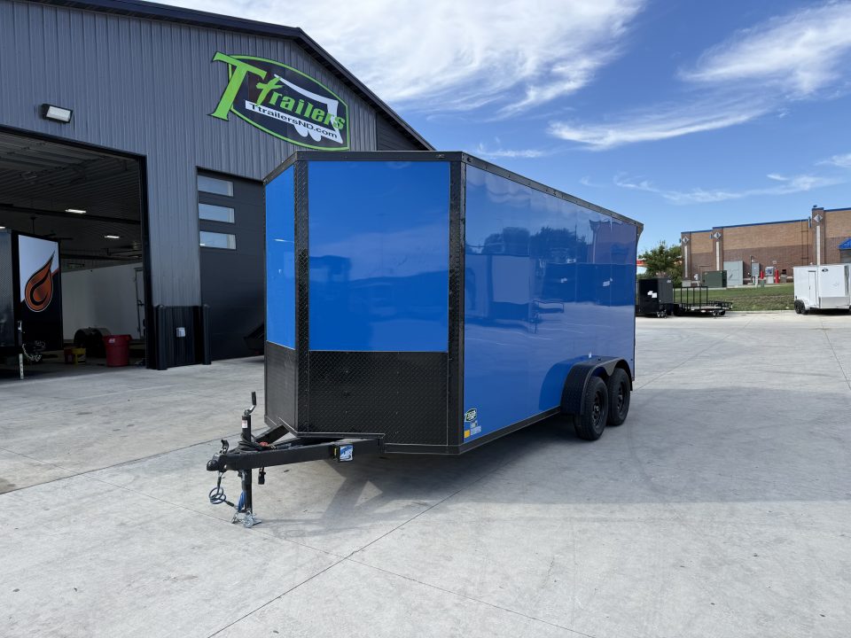 New 2027 Sawyer Trailers 716 TALL blackout Cargo / Enclosed Trailer