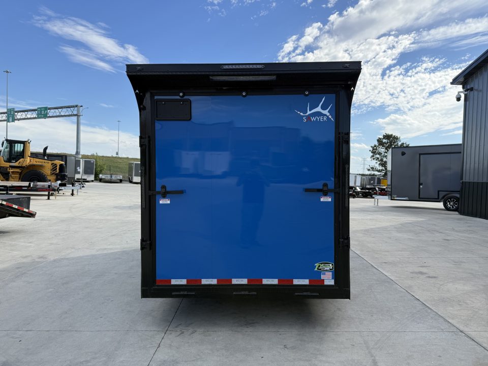 New 2027 Sawyer Trailers 716 TALL blackout Cargo / Enclosed Trailer