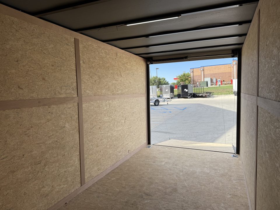New 2027 Sawyer Trailers 716 TALL blackout Cargo / Enclosed Trailer