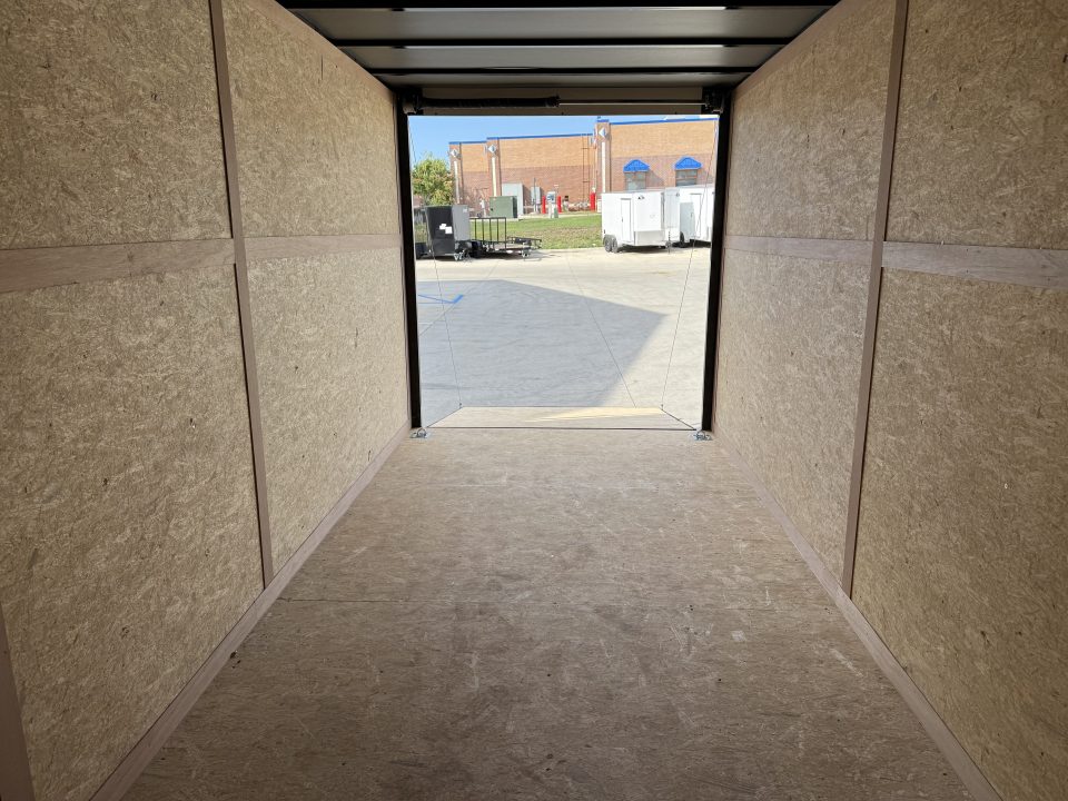New 2027 Sawyer Trailers 716 TALL blackout Cargo / Enclosed Trailer