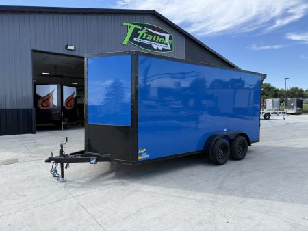 New 2027 Sawyer Trailers 716 TALL blackout Cargo / Enclosed Trailer