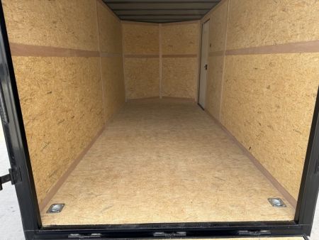 New 2027 Sawyer Trailers 716 TALL blackout Cargo / Enclosed Trailer
