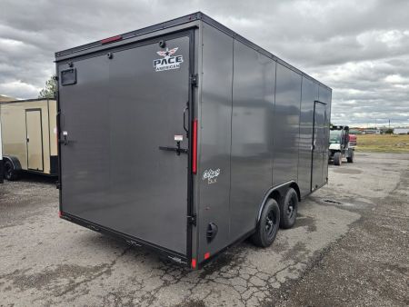 New 2027 Pace Outback DLX 8.5x18 10k Cargo Trailer