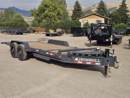 New 2027 Iron Bull 20' 20k Tilt Deck Equipment Trailer