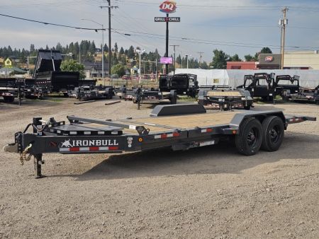 New 2027 Iron Bull 20' 20k Tilt Deck Equipment Trailer