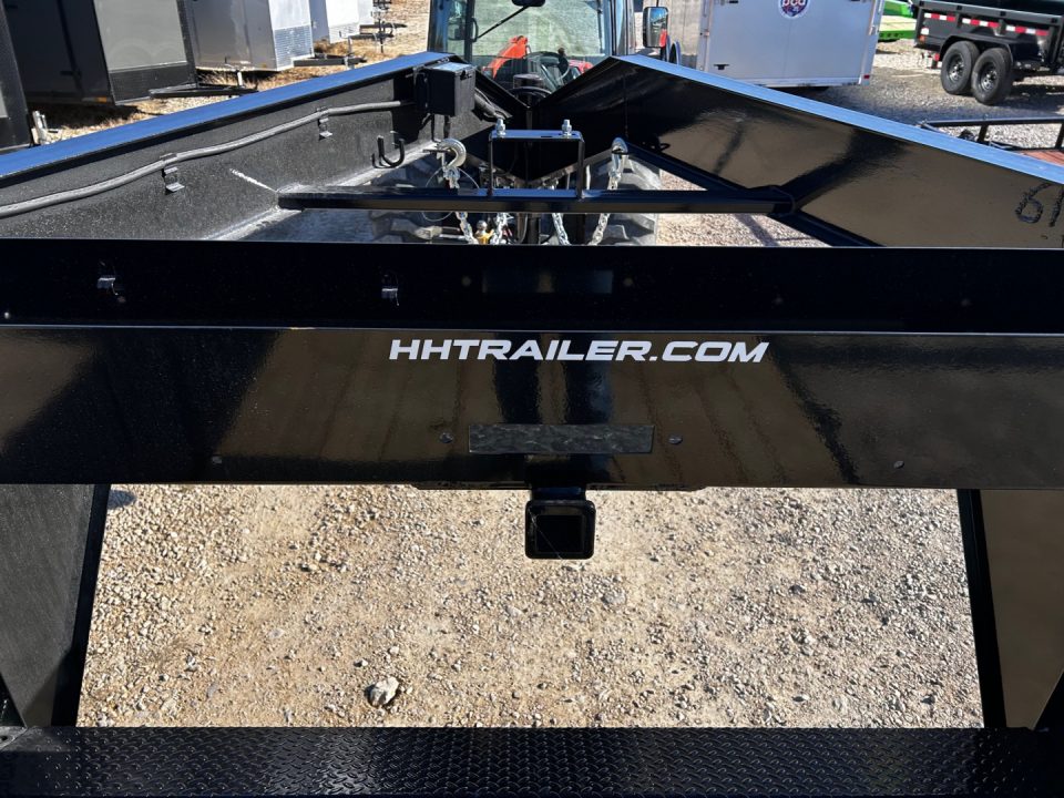 New 2027 H&H Trailers 82"X22' GN 14K GVWR STAND-UP RAMPS Equipment Trailer