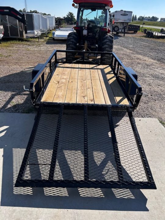 New 2027 H&H Trailers 5'X8' Rail Side 2990k gvwr Utility Trailer