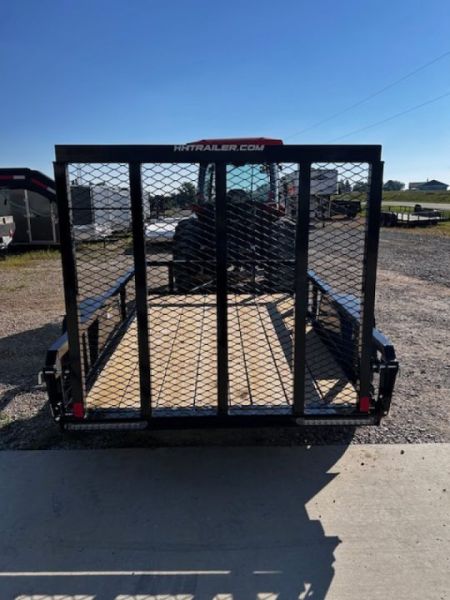 New 2027 H&H Trailers 5'X8' Rail Side 2990k gvwr Utility Trailer
