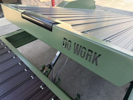 New 2027 Diamond C HDT 208 Tilt Trailer PRO TILT *BLACK IDONIZED ALUMATRAX, HYDRO JACK, 12K POP UP WINCH