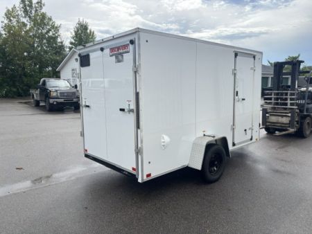 New 2027 Discovery Trailers 6x12 Enclosed Trailer Ramp Door