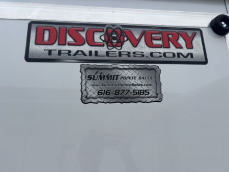 New 2027 Discovery Trailers 6x12 Enclosed Trailer Ramp Door