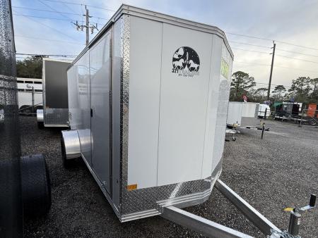 New 2026 Mission 6x12 All-Aluminum Enclosed Trailer | Rear Ramp | 4-Year Warranty Cargo / Enclosed Trailer